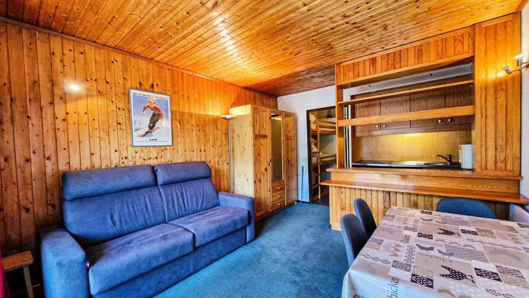 Résidence Andromede - Studio pour 4 Personnes 95 Flaine
